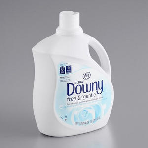 Downy Ultra Plus Liquide assouplissant pour linge doux et gratuit, concentré, 152 charges totales, 51 floz (lot de 2), blanc - Product Image 1