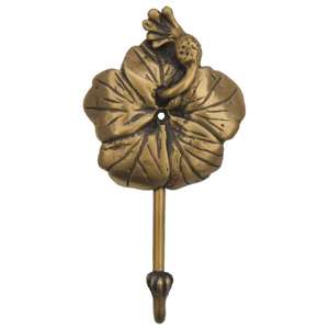 Crochets muraux en laiton populaires avec des critiques exceptionnelles pour un style de maison luxueux fini poli doré - Product Image 4