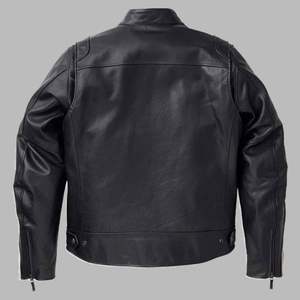 VESTE D'ÉQUITATION EN CUIR ENDURO HOMME - Product Image 2