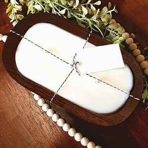 Bol en bois au design ovale distinctif, résistant à la chaleur et compatible lave-vaisselle, fait main, écologique - Product Image 2