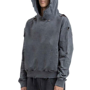 Sudadera con Capucha Holgada para Hombre, Bordado, Mezcla de Algodón, Logotipo Personalizado, Diseño Colorido, Precio Razonable, Bordado Chenille - Product Image 2