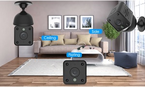 กล้องรักษาความปลอดภัย Wi-Fi ขนาดเล็ก1080P 2MP 135 ° มุมกว้าง IR วิสัยทัศน์กลางคืนกล้องบ้านในร่ม - Product Image 2