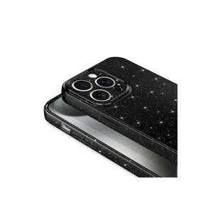 Funda de Silicona de Lujo con Purpurina Rosa Oscuro para iPhone 15 Pro 14 Plus 8 Plus 7 Plus con Protección de Cámara Electrochapada - Product Image 5