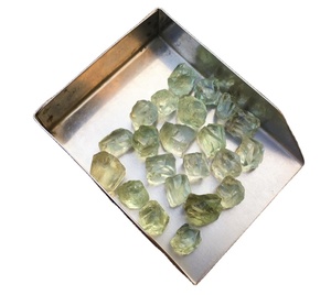 25ชิ้นคุณภาพสูงพลอยอเมทิสต์สีเขียวไม่ผ่านการบำบัดขายส่งอินเดียหยาบสำหรับทำเครื่องประดับอัญมณีธรรมชาติ - Product Image 1