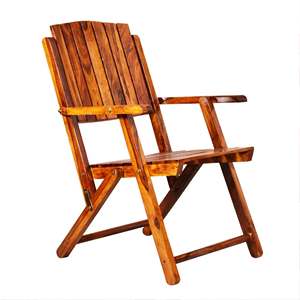 ACACIA Wood <b>Easy</b> to Carry Folding Gitti <b>Chair</b> with Comfortable wooden foldable <b>chair</b> - Product Image 4
