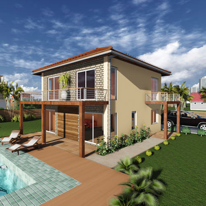 Maisons préfabriquées à haute efficacité énergétique et sûres au feu, exportation en Chine à <span class=keywords><strong>vendre</strong></span>, excellente qualité - Product Image 3