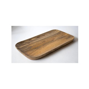 Plateaux et accents décoratifs en bois de manguier naturel pour le service et la décoration intérieure, présentoirs plats, plats de service, bols pour hôtels - Product Image 6