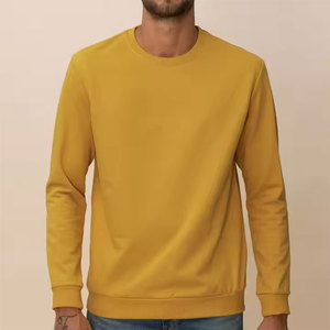 Jersey de cuello redondo personalizado al por mayor manga completa 2025 superventas ropa informal transpirable ropa de calle sudadera para hombres - Product Image 2