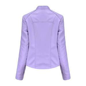 2025 Meilleures ventes Femmes Mode Vestes en cuir Vêtements d'hiver Femmes Mode Vestes en cuir - Product Image 2