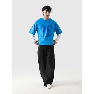 Jersey Eléctrico Azul 96 de Doble Capa, Material 100% Algodón - Product Image 5