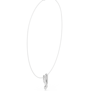 Vente en gros de nouvelle chaîne de bijoux de mode collier en cristal d'argent 925 pour femmes - Product Image 4