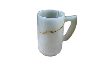 Ensemble d'eau en verre de cruche en marbre Onyx, ensemble d'eau en marbre de pierre, ensemble d'eau en onyx fait à la main - Product Image 5