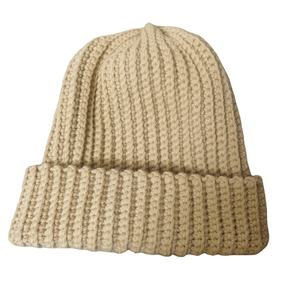 Gorro de Punto Hecho a Mano, Unisex, Talla Adulto, Estilo Europeo Americano, Personalizado, de Hilo de Algodón de Leche, para Uso Diario y Fiestas - Product Image 1