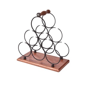 Nouveau Design Fancy Metal Bottle Holder Premium Quality Classic Elegant Bottle Holder Design personnalisé Look Wholesale. - Product Image 6