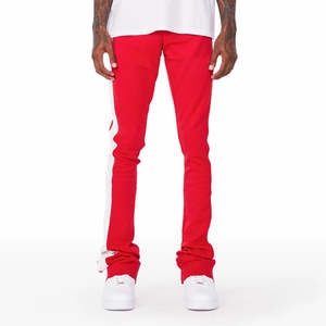 Oem Custom Manufacturer <b>Men</b> Joggers With Your Brand Logo Custom Logo Sweatpants Plain Solid Color <b>Men</b> <b>Flared</b> Pants - Product Image 5