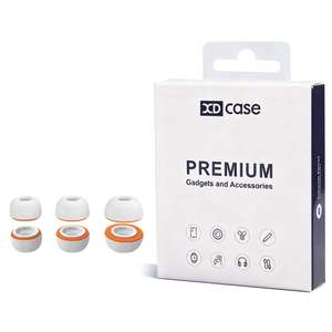 Pièces de rechange pour écouteurs pour <span class=keywords><strong>AirPods</strong></span> <span class=keywords><strong>Pro</strong></span> 1 / <span class=keywords><strong>2</strong></span> 3 paires d'<span class=keywords><strong>embouts</strong></span> en silicone de remplacement - Product Image 1