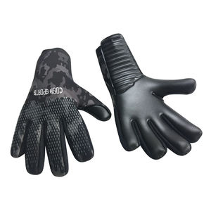 Guantes de Portero de Fútbol de Látex Personalizados al por Mayor con Protección de Dedos de Palma Plana y Agarre Fuerte para Adultos y Jóvenes - Product Image 1