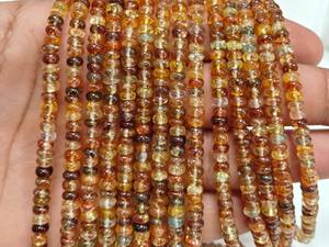 M.Y.GEMS High Grade Quality Natural Multi Zircon Smooth Rondelle <b>Beads</b> 4.50-5.50mm Multi <b>Color</b> Customizable Jewelry Making - Product Image 3