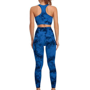 2026 New Arrival Custom Made Women Yoga Sets New Hot <b>Sexy</b> Bra & Pant Sports Bra and Legging Yoga Set Short - Product Image 2