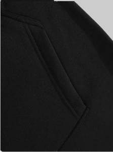 2025 Best Selling Men's 100% Cotton 350 Grams Breathable Winter Warm Hoodies Custom Logo Embossed Embroidered <b>Thick</b> <b>Fleece</b> ODM - Product Image 5