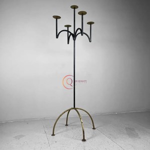 Chandelier à 5 bras au design unique Candélabre pour la maison et la décoration de table de mariage Pot à bougie unique pour la décoration des lumières de Noël - Product Image 6