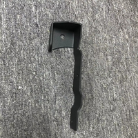 Support de fixation de mât de drapeau pour Toyota Tacoma 2005-2015, côté conducteur, arrière, rail de benne, support d'antenne fouet, fer noir mat, pour pick-up 4x4