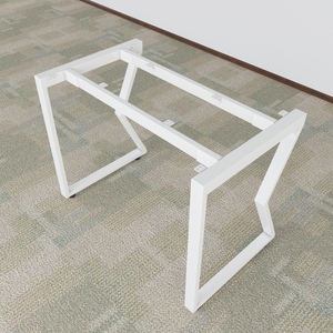 SFMC101-Minimalist Style 25x50 Iron Table Leg Easy Assembly 'M' Shaped <b>Footrest</b> - Product Image 1