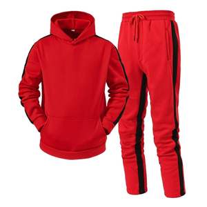 Vente en gros de survêtements pour hommes avec logo personnalisé pour vêtements de sport ensemble de survêtements pour hommes faciles d'entretien top ventes - Product Image 2