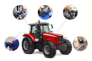 Kit de Piloto Automático GPS de Alta Precisión AS301, Sistema de Guiado Automático para Tractor, Motor de 12V 150W para Uso Agrícola, Maquinaria Agrícola - Product Image 6