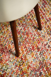 Beauté intemporelle tapis en laine moderne fait à la main laine Design bohème pour décor à la maison d'inspiration vintage lavable - Product Image 6