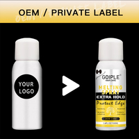 Spray Fixateur de Perruque en Gros à Tenue Forte, Séchage Rapide, pour une Ligne de Cheveux Naturelle et Invisible