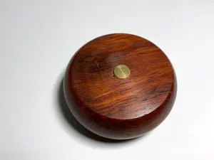 Soporte de incienso de madera artesanal, receptor de cenizas tradicional para palos y conos, soporte decorativo de aromaterapia para uso doméstico y de yoga - Product Image 2