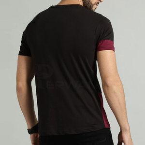 T-shirt avec logo personnalisé pour hommes T-shirt pour hommes sur mesure T-shirt pour hommes de taille personnalisée au prix de gros - Product Image 3