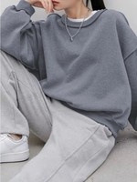Sweatshirts à capuche surdimensionnés pour femmes avec manches ballon à la mode pour sweat-shirt pour femmes Ultimate Comfort