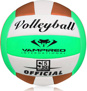 VAMPIRO INTL Pelota de voleibol de playa suave de PU ecológica de alta calidad Tamaño oficial 5 Máquina cosida a mano-Venta caliente - Product Image 4