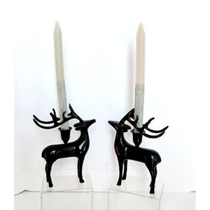 Bougeoir en argent Design attrayant Accessoires de décoration pour la maison Bougeoir décoratif de Noël - Product Image 4