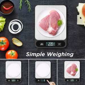 Báscula Digital de Cocina para Alimentos con Batería, para una Medición Precisa del Peso - Product Image 4