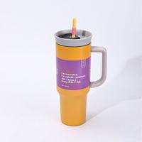 Gobelet de voyage isotherme en acier inoxydable avec couvercle anti-déversement et paille 2-en-1, 40 oz, pour aventures en plein air, logo personnalisé