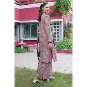 ชุดสูทพิมพ์ลายคัดดาร์ 3 ชิ้น พร้อมตกแต่งกระดุม รุ่น SD-52237 - Product Image 3