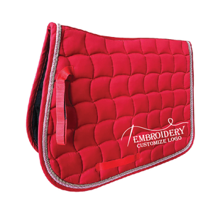 Venta al por mayor ODM/OEM Equine Jumping Saddle Pad accesorios de Carreras de Caballos Suet productos de Carreras de Caballos de La India - Product Image 1