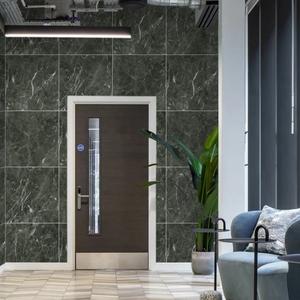 กระเบื้องพอร์ซเลนขนาดมาตรฐาน60x60ซม. สำหรับห้องนั่งเล่นและห้องโถงส่งออกโรงงานชั้นนำของอินเดีย - Product Image 1