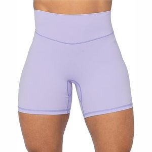 Leggings cortos deportivos de alta elasticidad, sin costuras, cintura alta cintura baja corto gimnasio Fitness - Product Image 3