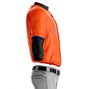 Camiseta de fútbol de manga corta con botones para hombre OEM Hipster Hip Hop estilo béisbol y fútbol conjunto de ropa deportiva - Product Image 5