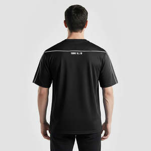 GAI Perform T-Shirt in Black 100% Organic Cotton 280g Knitted Fabric Compressed & <b>Animated</b> Pattern Silk Screen Printing - Product Image 2