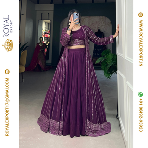 Nueva colección indo-occidental de hermoso diseño en Tarifa mayorista por Royal Export Surat - Product Image 1