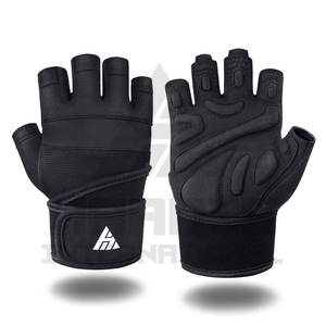 Gants de gymnastique de Fitness demi-doigt | Gants de Fitness d'haltérophilie à vendre | Gants d'haltérophilie robustes antidérapants - Product Image 1