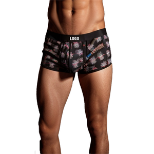 Top Sell Boxer sportivi intimo intimo nero Boxer slip per il ragazzo per gli uomini <span class=keywords><strong>Sexy</strong></span> ragazzo Boxer slip - Product Image 5