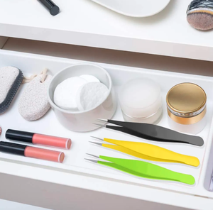 ANAAIF Pince à épiler professionnelle pour cils et sourcils, pointe fine, en acier inoxydable, réutilisable, haute qualité, nouveaux outils de beauté - Product Image 4