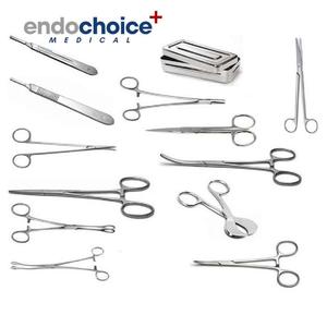 Juego de instrumentos de episiotomía de 20 piezas de calidad superior Fuente de alimentación manual Acero inoxidable para cirugía de parto - Product Image 5