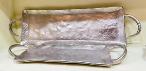 มั่นใจได้ในคุณภาพถาดเสิร์ฟอลูมิเนียมชุด2ถาดสำหรับทำอาหารและใช้ในบ้าน - Product Image 3